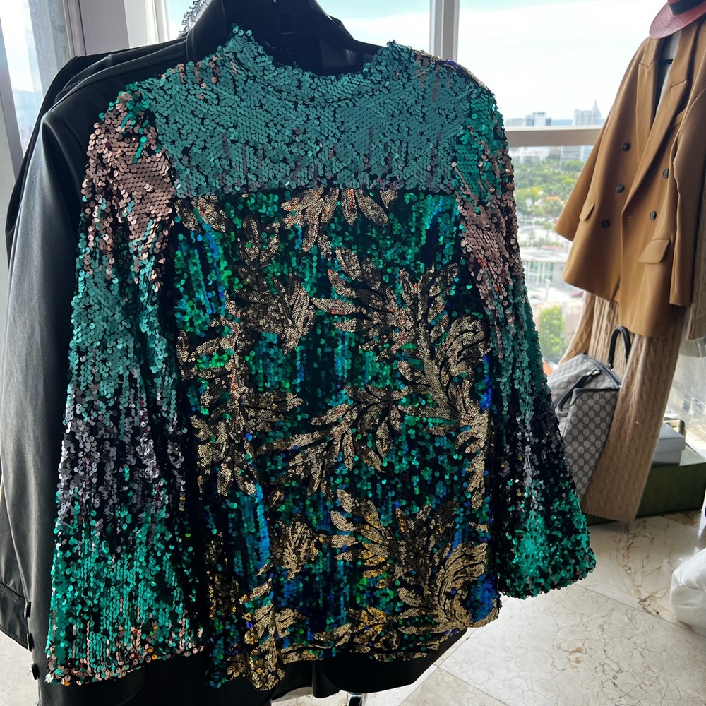 Custom Sequin Mini Dress
